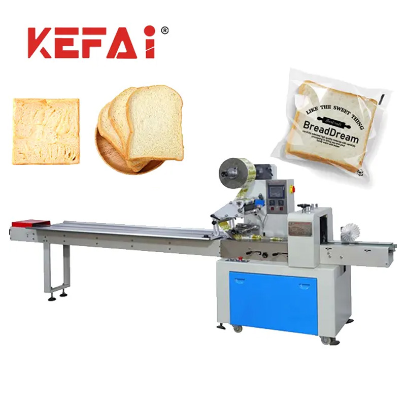 Mesin Pengemas Roti Flowpack KEFAI